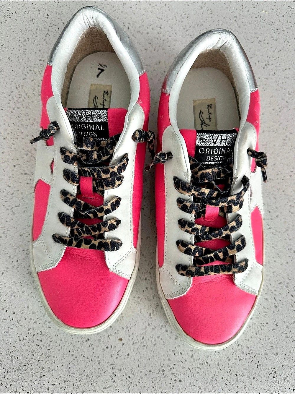 Vintage Havana Sneakers Pink & White US 7